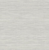 Crossweave Grey Peel & Stick Wallpaper with Textured String Effect - NuWallpaper NUS3960