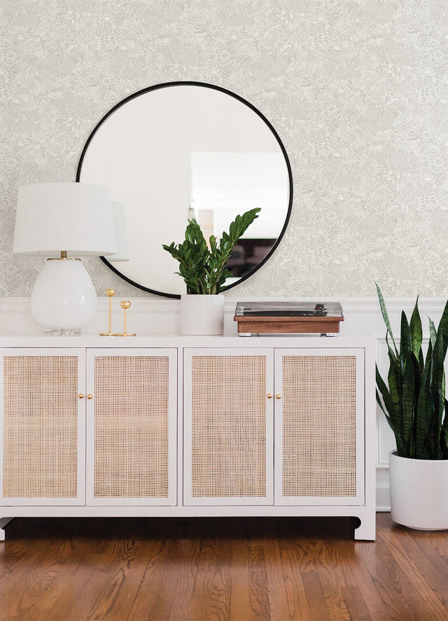 Jolene Cream Peel & Stick Wallpaper