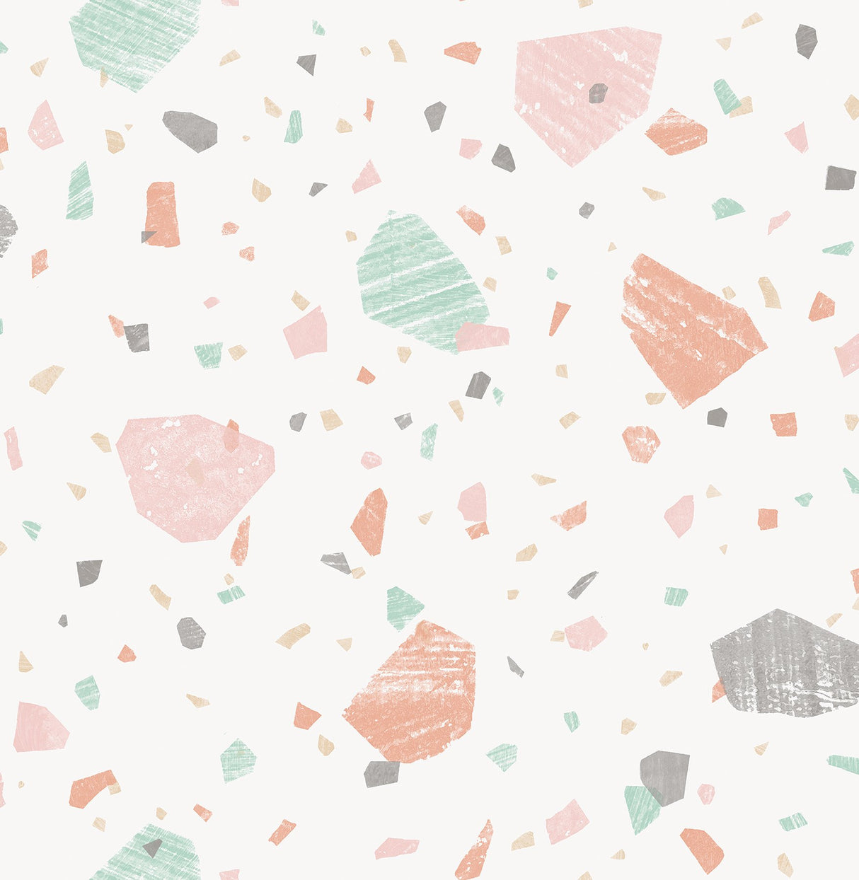 Veranda Funfetti Multicolor Terrazzo Peel & Stick Wallpaper - NuWallpaper NUS4323