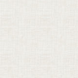Nolan Cream Peel & Stick Wallpaper with Modern Textured Linen Pattern - NuWallpaper NUS4401