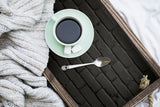 Amsterdam Black Brick Peel & Stick Wallpaper with Modern Graphic Brick Motif - NuWallpaper NUS4842