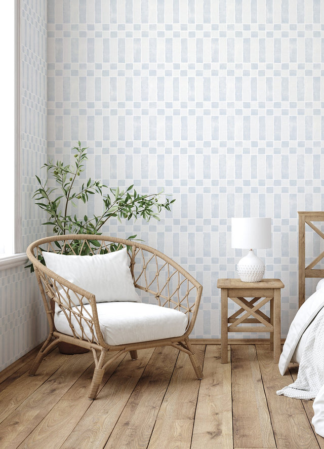 Alix Grey Geometric Peel & Stick Wallpaper - NuWallpaper NUS4933