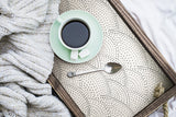 Danton Charcoal Peel & Stick Wallpaper with Whimsical Polka Dots Pattern - NuWallpaper NUS4976