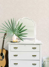 Saraya Pink Peel & Stick Wallpaper with Raised Ink Floral Pattern - NuWallpaper NUS4977