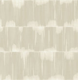 Dallas Beige Peel & Stick Wallpaper with Modern Stripes Pattern - NuWallpaper NUS4979
