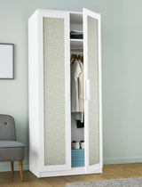 Poplin Sage Peel & Stick Wallpaper with Fabric Texture Pattern, Traditional Style - NUS5000