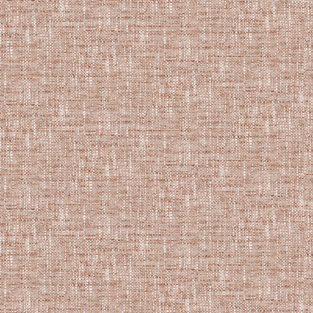 Poplin Terracotta Peel & Stick Wallpaper with Fabric Texture Pattern - NuWallpaper NUS5001