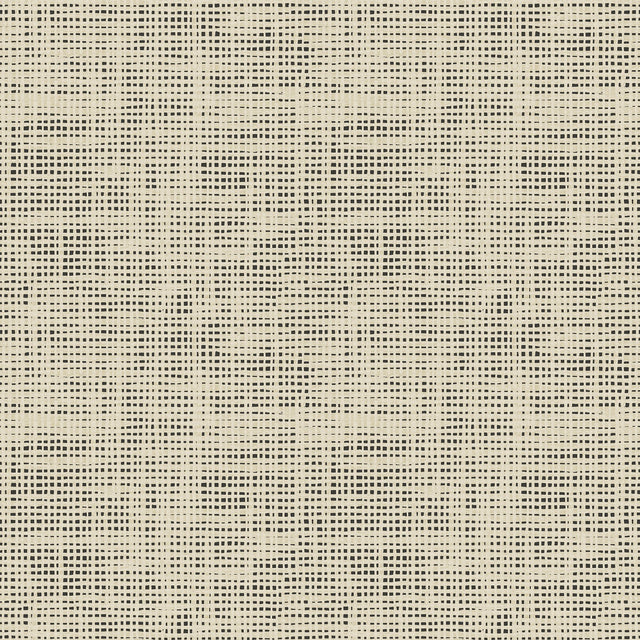 Nolan Black Faux Grasscloth Peel & Stick Wallpaper with Raised Ink Texture - NuWallpaper NUS6199