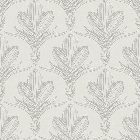 Larkyn Grey Peel and Stick Wallpaper by NuWallpaper - NUS6373