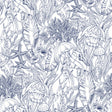 Under the Sea Navy Blue Peel and Stick Wallpaper by NuWallpaper - NUS6494