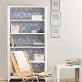 Arrowhead Deep Blue Geometric Peel & Stick Wallpaper - NuWallpaper NUS1701