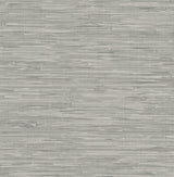 Tibetan Grasscloth Grey Natural Peel & Stick Wallpaper - NuWallpaper NUW2083