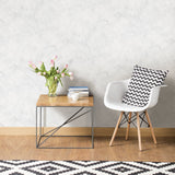 Carrara Marble Ivory Texture Peel & Stick Wallpaper with Faux Marble Pattern, Modern Style - NUW2090