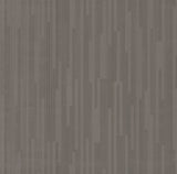 Vertical Plumb Charcoal Metallic Wallpaper with Metallic Stripe Pattern - York NV5500