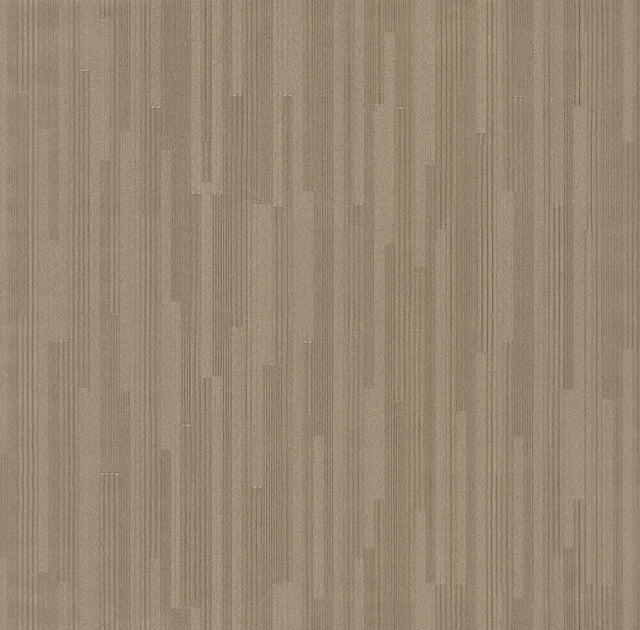 Vertical Plumb Soft Gold Metallic Wallpaper with Metallic Abstract Vertical Stripe - York NV5504