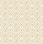 Metallic gold diamond geometric peel and stick wallpaper pattern