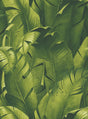 Green tropical banana leaves peel and stick wallpaper pattern