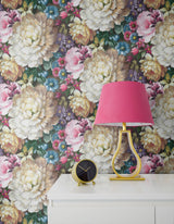 Blooming Floral Multicolored by NextWall Peel & Stick Floral Wallpaper – NextWall NW32700