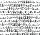 Brush Marks black abstract peel and stick wallpaper pattern