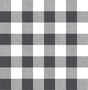 Charcoal and white picnic plaid peel and stick wallpaper pattern