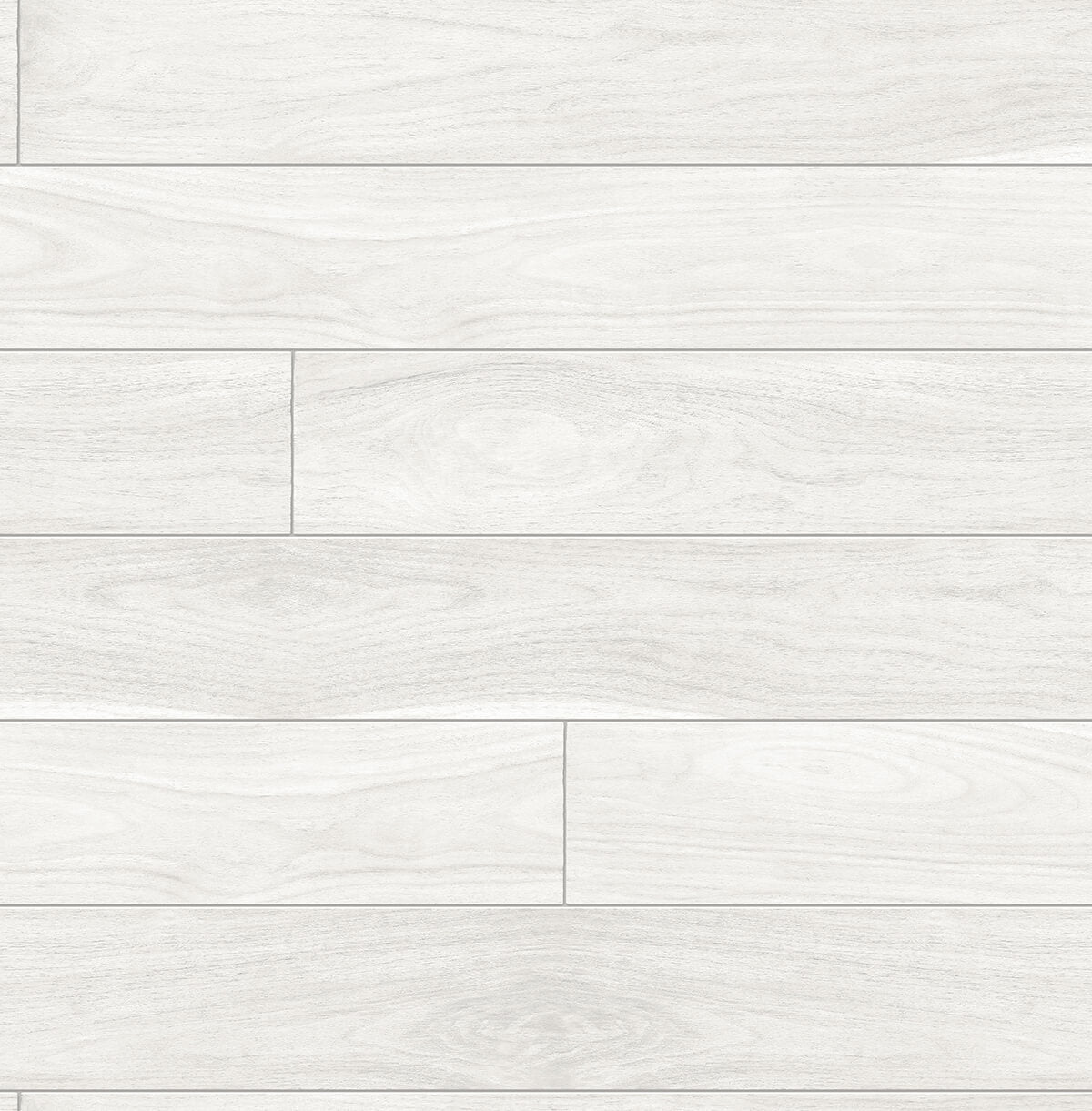 NextWall Teak Planks off-white peel and stick wallpaper with light wood plank look
