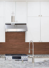 Teak Planks Mahogany by NextWall Peel & Stick Wood Plank Wallpaper – NextWall NW35405