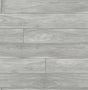 Gray teak wood plank peel and stick wallpaper pattern