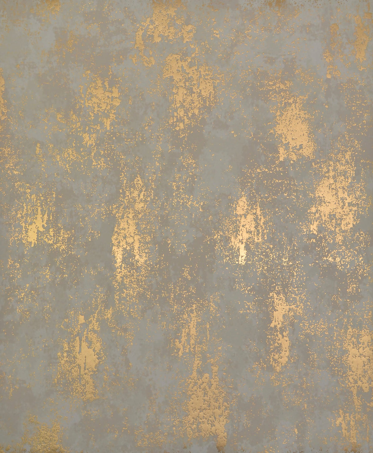 Nebula Almond & Gold Wallpaper with Metallic Abstract - York NW3573