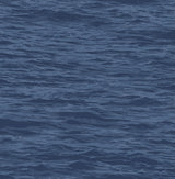 Serene Sea denim blue ocean-texture peel and stick wallpaper