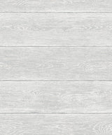 Harbor grey wood plank peel and stick wallpaper with matte finish