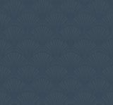 Arches Denim Blue by NextWall Peel & Stick Geometric Wallpaper – NextWall NW42902 -Sample