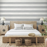 Two Toned Shiplap Argos Grey by NextWall Peel & Stick Shiplap Wallpaper – NextWall NW43510