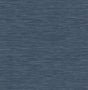 Naval blue faux grasscloth peel and stick wallpaper with metallic finish