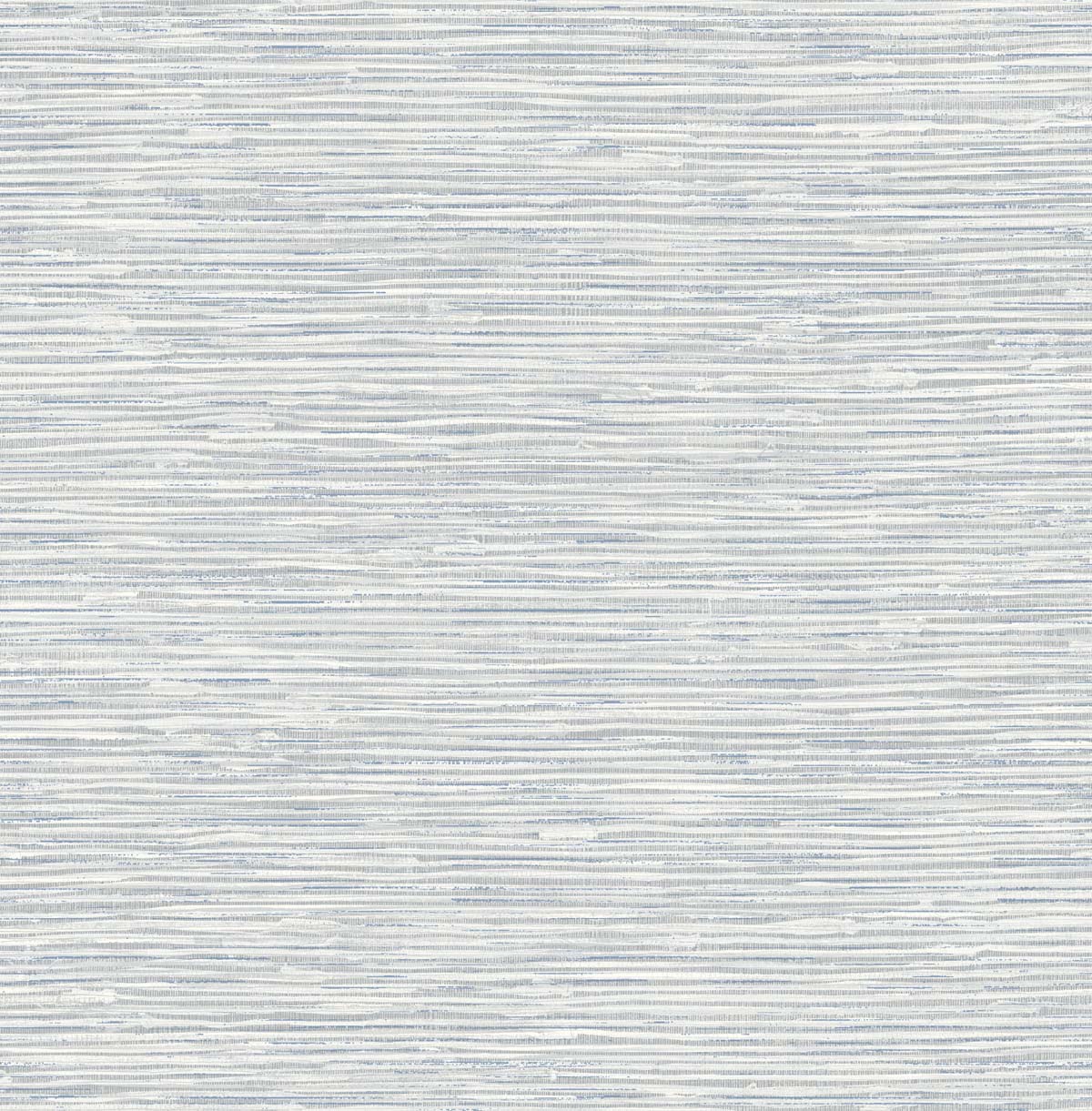 Cyrus Faux Grasscloth peel and stick wallpaper in Dove Grey and Bluestone with fine horizontal texture