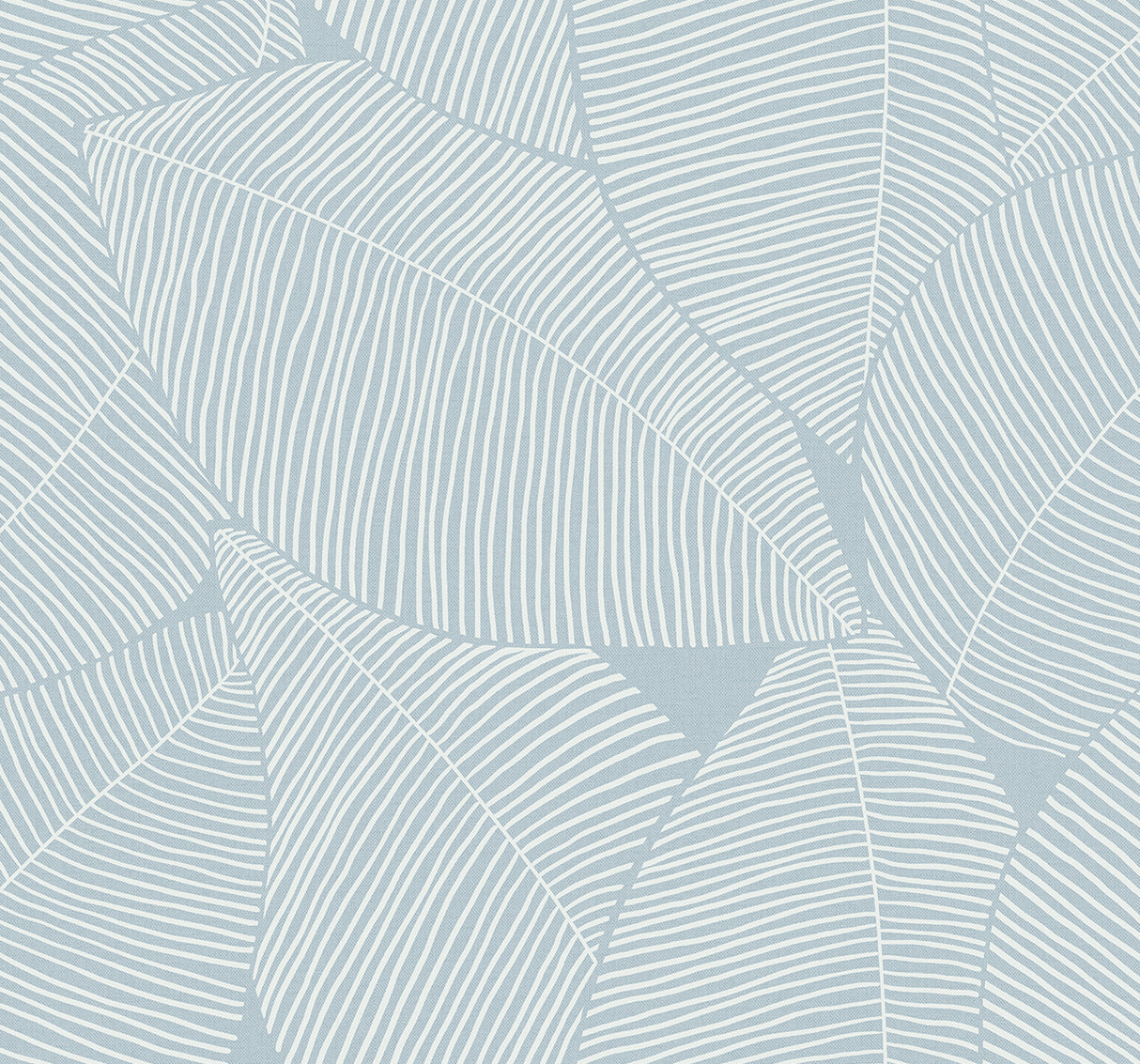 Summer Magnolia Blue Skies botanical leaf peel and stick wallpaper in matte vinyl