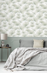 Pine Needles Aloe Green by NextWall Peel & Stick Botanical Peel & Stick Wallpaper – NextWall NW52104
