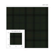 Tailor Plaid neutral beige plaid peel and stick wallpaper shown in a bedroom setting