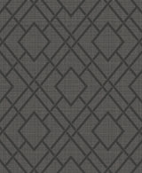 Diamond Trail pewter and charcoal metallic geometric peel and stick wallpaper