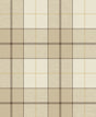 Latte beige plaid peel and stick wallpaper pattern