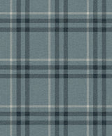 Calverlay Plaid light blue peel and stick wallpaper