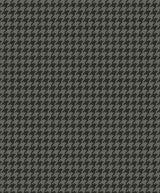 Tailor Houndstooth peel and stick wallpaper in Stoneware grey by NextWall (NW58610)
