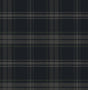 Dark blue and evergreen traditional plaid peel and stick vinyl wallpaper, Sennehill Plaid by NextWall (NW58902)