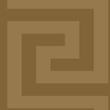 Geometric Maze peel and stick wallpaper in antique gold metallic geometric maze pattern