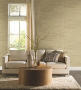 River Grass Green Grasscloth Wallpaper with Woven Natural Texture - York NZ0780