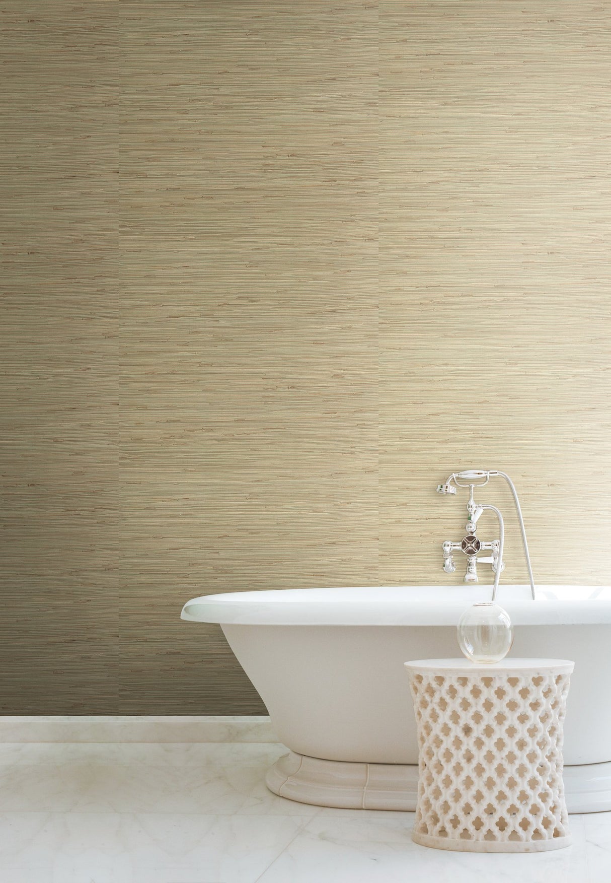 River Grass Green Grasscloth Wallpaper with Woven Natural Texture - York NZ0780