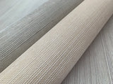Sisal Grasscloth Grey & Taupe Wallpaper with Natural Weave Texture - York NZ0791