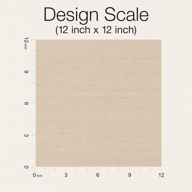Sisal Grasscloth Grey & Taupe Wallpaper with Natural Weave Texture - York NZ0791