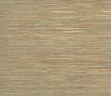 Raw Jute Green Grasscloth Wallpaper with Natural Woven Texture - York NZ0795