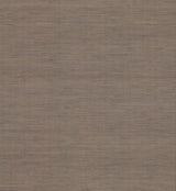 Threaded Jute Brown Wallpaper with Woven Grasscloth Texture - York OG0516