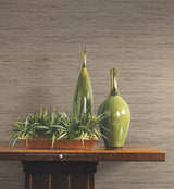 Threaded Jute Beige Wallpaper with Weaves Texture, Non Woven Paste-the-Wall - York OG0517